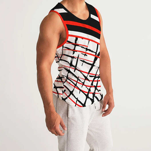 เสื้อแขนกุดใส่เล่นยิมของผู้ชายเสื้อแขนกุดใส่เล่นยิมดีไซน์ใหม่ - Product Image 2