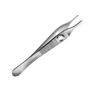 Fórceps de tejido ADSON profesional dientes rectos delicados 1x2 120 mm 4,34 "fórceps de bayoneta fórceps médicos Adson - Product Image 2