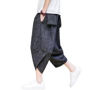 กางเกงวอร์มผู้ชายสำหรับฤดูใบไม้ร่วงและฤดูหนาวกางเกงมีกระเป๋าแบบลำลองกางเกงออกกำลังกายยิมกางเกงกีฬาผลิตจากชุดเดรสกีฬา - Product Image 1