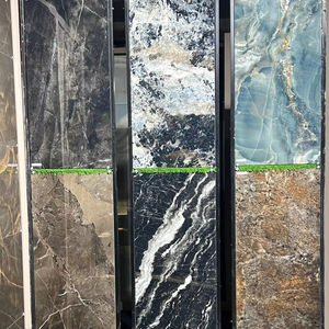 Carreaux vitrifiés en céramique émaillée de texture solide moderne de 600x1200mm pour l'application de mur et de plancher dans les appartements - Product Image 1