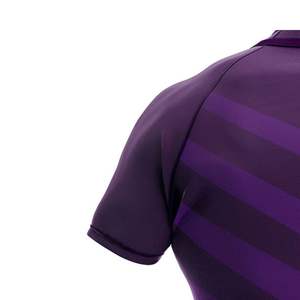100% Polyester évacuation de l'humidité Rugby Jersey hommes sublimé maille tissu demi manches Match porter Rugby maillots - Product Image 4