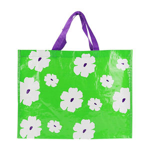 ถุงช้อปปิ้งผ้า PP ทอ พร้อมลวดลายที่ปรับแต่งได้ - Product Image 2