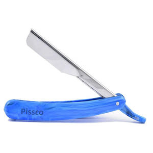 Herramientas de Barbería para Hombre, Navaja de Afeitar de Acero Inoxidable Plegable, Material Japonés, Logotipo Personalizado - Product Image 1