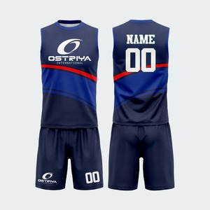 เสื้อฟุตบอลอเมริกัน 7v7 ดีไซน์ใหม่ บริการ OEM ระบายอากาศได้ดี พิมพ์โลโก้ด้านหน้า ชุดทีม MOQ ต่ำ คุณภาพสูง - Product Image 6