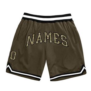 Industrie Direct Engro Sportswear Authentique Short de basket-ball Throwback Confortable Personnalisé Gris Blanc-Noir 100% Polyester Solide - Product Image 3