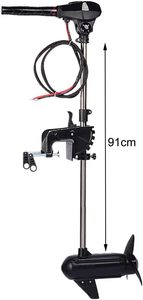 A S Y A 24V Hélice de barco eléctrico Motor de cobre puro sin escobillas Hélice de empuje de 300 LB Velocidad infinitamente variable Nuevo - Product Image 2