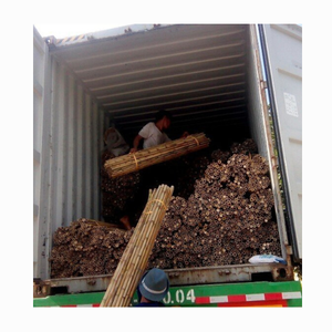 100% bambou naturel poteau droit bâtons de bambou traités durables cannes de bambou jaune traité écologique pour la construction - Product Image 2