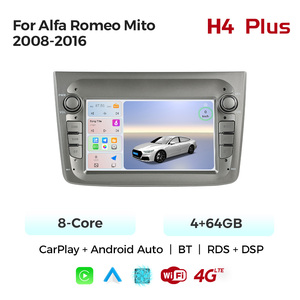 Lecteur multimédia automobile Android MEKEDE, navigation stéréo 7 pouces pour <span class=keywords><strong>Alfa</strong></span> <span class=keywords><strong>Romeo</strong></span> <span class=keywords><strong>Mito</strong></span> 2008-2016 - Product Image 1