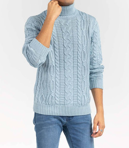 Pulls pour hommes en laine épaisse respirante, décontractés, solides, nouvelle collection automne, tissu de qualité supérieure, couleur et logo personnalisés - Product Image 6