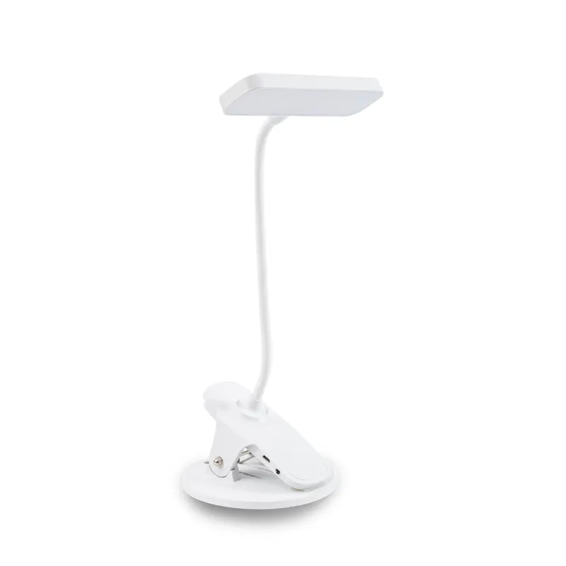 Factory Portable Folding LED Table Lamps Modern Dimmable Reading Study Desk Light With Clip Bedside Lamp