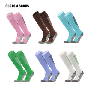 <span class=keywords><strong>Calcetines</strong></span> de Fútbol hasta la Rodilla de Alta Calidad, <span class=keywords><strong>Calcetines</strong></span> de Compresión con Amortiguación de Rizo - Product Image 3