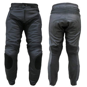 Dernier modèle de vente en usine meilleur pantalon en cuir taille haute coupe ajustée style pantalon en cuir pour hommes à la mode à vendre - Product Image 3