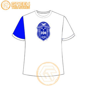 Venta al por mayor personalizada Zeta Phi Beta mujeres camiseta hermandad ropa algodón camisetas más finas mujeres fraternidad prendas - Product Image 2