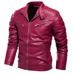 Veste en cuir personnalisée à double couche pour hommes avec capuche style de rue OEM basse quantité minimale de commande pour l'automne moto veste d'hiver - Product Image 4