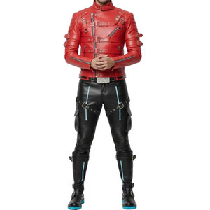 Traje de Motociclismo de Cuero Premium, de Alta Calidad, con Hebilla, para Carreras, con Refuerzos de Protección - Product Image 1