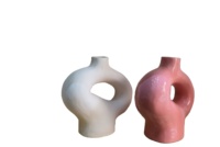 Figura Decorativa de Cerámica Esmaltada Marroquí con Diseño Animal para el Hogar
