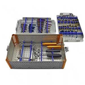 Base d'instruments chirurgicaux en acier inoxydable de rétracteur cervical de ceinture noire de titane de haute qualité approuvée par ISO supérieure - Product Image 1