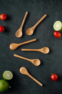 Juego de Cucharas para Servir Sopa, Azúcar, Café y Ensaladas, de Madera de Olivo Premium, con Logotipo Personalizado, Pulido Espejo, Ecológico, para Utensilios de Cocina, Venta al Por Mayor - Product Image 3