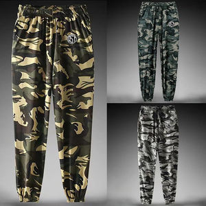 Pantalones de chándal atléticos para correr de verano para hombre, estilo Hip Hop, bordados, transpirables, de secado rápido, cintura elástica, bolsillo con cordón - Product Image 6