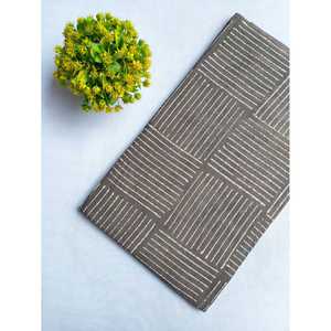 Tela de camisa peinada precortada de 1,45 metros, patrón de puntos, estilo africano, popelina tejida, Dobby liso para forro de 1/2" - Product Image 1