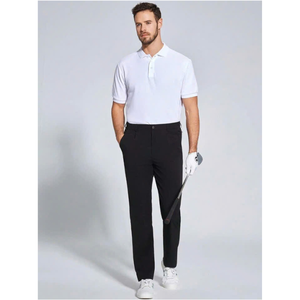 Pantalones de golf para hombre, ropa deportiva para exteriores, tela elástica, pantalones transpirables de secado rápido para deportes del fabricante de Vietnam - Product Image 1
