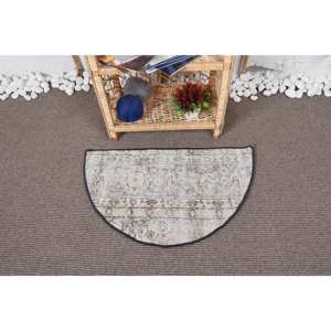 Alfombra turca Beige Vintage hecha a mano de 250x150cm, alfombras rectangulares de área grande para dormitorio, sala de estar, estilo clásico, patrón abstracto - Product Image 1