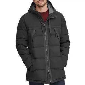 Chaqueta acolchada impermeable de invierno con cuello levantado para hombre al por mayor, chaqueta acolchada personalizada para exteriores, chaqueta acolchada para hombre - Product Image 1