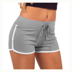 Short femme taille haute avec coupe ample coupe confortable en coton mélangé idéal pour les tenues décontractées de bureau à domicile ou de week-end - Product Image 5