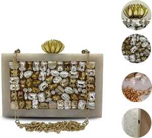 Evening Handbags Resin Clutch Dinner <b>Bag</b> For Women Wholesales Luxury <b>Crystal</b> Purses Clutch Evening Handbag Ladies - Product Image 3
