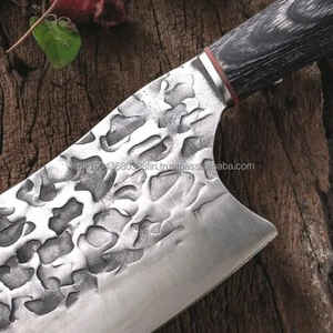 Cuchillo de Cocina Estilo Japonés Más Vendido, de 8 Pulgadas, Ecológico, de Acero de Damasco, Mango de Madera de Palisandro, Hoja VG10, para Picar - Product Image 3
