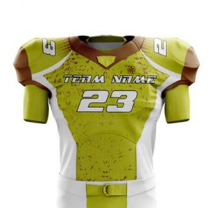 Uniformes de football américain personnalisés de la meilleure qualité, maillot en sergé pour jeunes, maillot de football américain court, vente en gros, vente en gros de maillots de football américain - Product Image 3