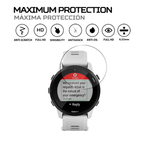 ฟิล์มกันรอย ANTISHOCK สำหรับ Garmin Forerunner 945 LTE ฝาครอบป้องกันระดับพรีเมียมสำหรับนาฬิกา GPS ของคุณ - Product Image 2