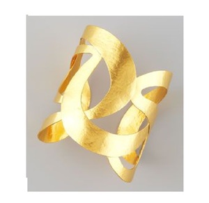 Pulseras a la venta, puños para mujer, tres tonos delicados y atractivos, nuestro diseño único de pulsera - Product Image 6