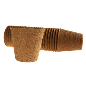 Pots en tourbe biodégradables Martom P8 pour semis, 8 cm, 24 pièces, 0,7 gallon, pour plantes de pépinière - Product Image 6