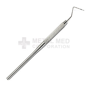 Juego de sondas dentales Meal Med de acero inoxidable, instrumentos periodontales manuales para clínica, herramientas con certificación CE Clase I y agarre moleteado - Product Image 4