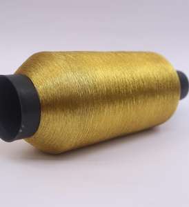 Hilo de bordado de poliéster P 150 D dorado metálico para tipo Lurex Jari ST y MS para tejer a mano tejido de costura - Product Image 3
