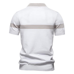 เสื้อเชิ้ตแขนสั้นผู้ชายแบบใหม่สำหรับฤดูร้อนปี 2025 ผ้าระบายอากาศได้ดี รับสกรีนโลโก้ - Product Image 2