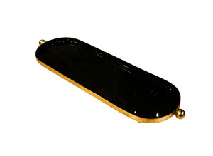 Bandeja de aluminio Luxe Serve en forma redonda para decoración de mesa de Hotel en casa Uso de bandeja de servicio Diseño elegante y duradero - Product Image 4