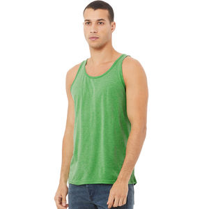 Débardeur Bella + Canvas Unisex Jersey (Débardeurs Tri-blend verts - Product Image 2