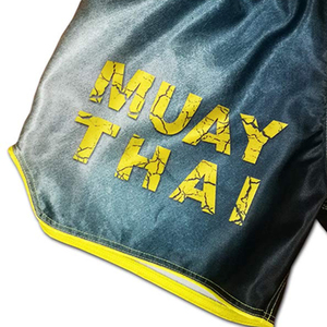 Colección Premium de Ropa Deportiva con Elegantes Pantalones Cortos de Muay Thai para Fitness Casual - Product Image 4