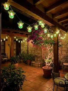 ไฟประดับรูปตุ๊กตาหิมะ LED 16 ดวง พร้อมตัวโคมพลาสติก แสงสีขาวอบอุ่น 2700K รับประกัน 1 ปี สำหรับใช้งานกลางแจ้ง - Product Image 6