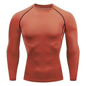 <b>Men's</b> Sport T-Shirt <b>Base</b> <b>Layer</b> Gym Long Sleeve T-Shirt <b>Men</b> Sport Workout T-Shirt Rashguard <b>Men</b> Bodybuilding Quick Dry Tee Tops - Product Image 6