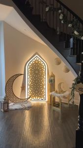 Ensemble de 3 peintures murales islamiques en métal Ayatul Kursi Wall Art Décoration murale musulmane et Coran Mural - Product Image 6