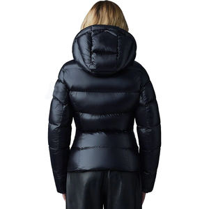 Chaquetas con capucha para mujer, Abrigo acolchado de burbujas, hecho a medida, impermeable, de talla grande, para invierno - Product Image 2