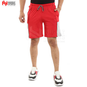 Pantalones cortos transpirables cómodos para hombre al por mayor estilo informal con cintura elástica servicio OEM disponible para la venta en línea - Product Image 1
