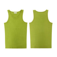 Harga Grosir Desain Terbaik Kaos Tank Top Pria Tanpa Lengan Pakaian Fitness Berkualitas Tinggi Warna Sesuai Pesanan Ramah Lingkungan Poliester/Katun