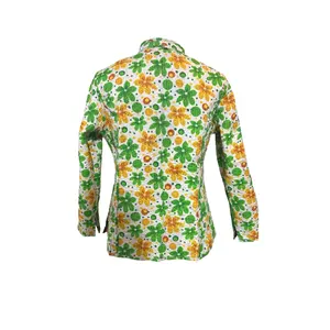 Chaqueta Bomber Reversible Kantha de Rajasthani Textile, Hermosa, Estilo Boho, con Estampado Floral, Bordada, Acolchada, de Algodón, con Parches, para Mujer, Talla Grande - Product Image 2