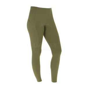 Jodhpurs d'équitation légers pour femmes, coupe ajustée, taille haute, poches personnalisables, taille adaptable pour l'entraînement équestre - Product Image 2