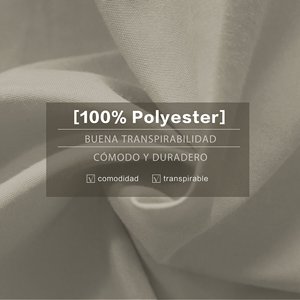 Set Copripiumino Tinta Unita 2 Pezzi in Cotone Lavabile per Uso Domestico Stile Semplice con Federa - Product Image 5