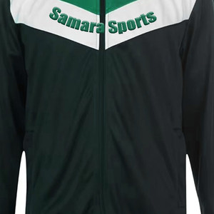 Diseñe su propio chándal personalizado Ropa deportiva de poliéster de alta calidad para chándal con bolsillos con cremallera para hombres - Product Image 3